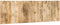 vidaXL - Hoofdbord - 160 - cm - massief - ruw - mangohout