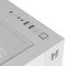 Nox NXHUMMERASTRAWH - ATX Semi-toren doos - Ventilator x 4 - Wit