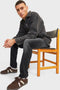 JACK & JONES Glenn Fox - slim fit jeans - Super Stretch - zwart denim