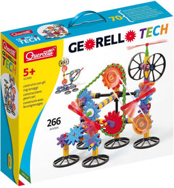 Quercetti Georello Tech - Constructieset 266-delig - Creatieve mechanica