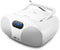 Muse MD-208DBW - DAB+/FM-radio en CD-speler - Compact en draagbaar - Wit