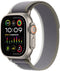 Apple MT5Y3ZM/A - Bandje voor Apple Watch - Geweven nylon - Grijs Groen