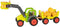 Goki Houten Tractor met Hooiwagen