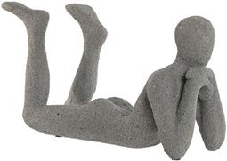 Decoratieve figuren Home ESPRIT Grijs 39 x 13,5 x 20,8 cm