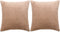 vidaXL - 2-delige - Sierkussenset - 45x45 - cm - stof - grijs