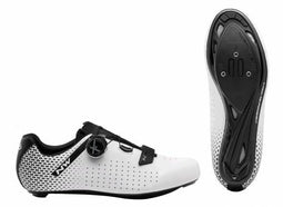 Northwave Core Plus 2 - Wielrenschoenen - NRG Air Carbon Versterkte zool - Wit/Zwart - Maat 36