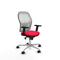 Piqueras y Crespo 2D086N0 - Bureaustoel - Verstelbare hoogte met armleuning - Rood