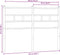 vidaXL - Hoofdbord - 120 - cm - ijzer - en - bewerkt - hout - gerookt - eikenkleurig