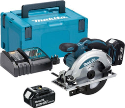 Makita DSS610RTJ - Accucirkelzaag 18V 5.0Ah - Compact met verlichting en stofafzuiging