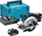 Makita DSS610RTJ - Accucirkelzaag 18V 5.0Ah - Compact met verlichting en stofafzuiging