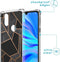 iMoshion Hoesje Geschikt voor Huawei P30 Lite Hoesje Met Koord - iMoshion Design Hoesje met Koord - Zwart / Meerkleurig / Goud / Black Graphic