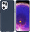 iMoshion Hoesje Geschikt voor Oppo Find X5 Pro 5G Hoesje Siliconen - iMoshion Color Backcover - Donkerblauw
