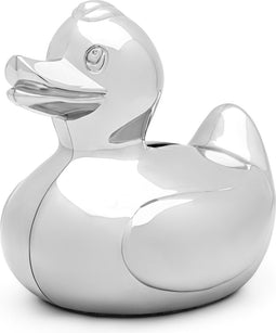 Zilverstad - Spaarpot Eend zilver