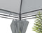 Luxe Prieel Vernazza Grijs + LED-verlichting + Schaduwdoeken