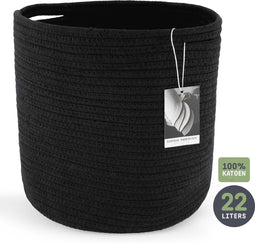 Sophie Nørdinn® Goteborg - Opbergmand - 22 L - Zwart