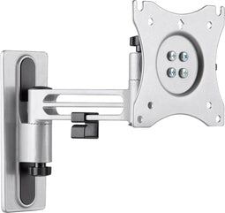 Tv muurbeugel voor 13-32 inch scherm - Compact - Basic - Full-motion - Tot 15kg - Zilver