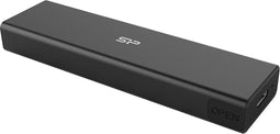 Silicon Power PD60 - Externe SDD-behuizing - M.2 30mm tot 80mm - USB 3.2 Gen 2 - Zwart