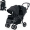 Coast BC10248DK - Tweelingwagen - Inklapbaar - Verstelbare rugleuning - Zwart