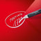 Sigel glasmagneetbord - Artverum - 100x65cm - rood - SI-GL142