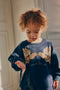 Konges Sløjd Lou Sweatshirt/Trui - Total Eclipse - Maat 2 jaar