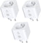 Woox R6113 - Smart Plug met energiemeter - Spraakbesturing - (3 stuks)