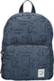 Kidzroom Animal Academy - Kinderrugzak - Krokodillen print - Blauw