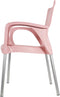 Bella terrasstoel roze