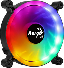 Aerocool Spectro 12 FRGB - Ventilator 120mm - 1000rpm RGB - Zwart