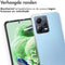 Accezz Xiaomi Redmi Note 12 (4G) - Soft Case - Krasbestendig Schokbestendig - Transparant