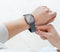 imoshion Elastisch nylon bandje - Geschikt voor Apple Watch 1, 2, 3, 4, 5, 6, 7, 8, 9, 10 (42 mm), SE - 38/40/41 mm - Donkergrijs - One Size