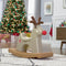 Step2 Rudolph the Rocking Reindeer - Rudolf Rendier Hobbelpaard van kunststof - Kerst speelgoed voor kinderen vanaf 1 jaar