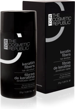 The Cosmetic Republic - Keratinevezels - Haarverdikker - Wit - 80 applicaties
