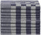 vidaXL - Keukendoeken - 50 - st - 50x70 - cm - katoen - blauw - en - wit