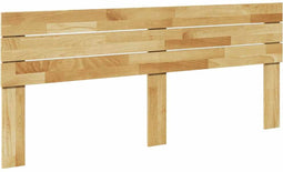 vidaXL - Hoofdbord - 180 - cm - massief - hout - eiken