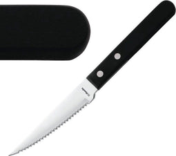 Amefa 12 Stuks | Steakmes | Zwart heft