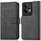 IMOSHION Luxe Bookcase - Oppo Reno 8 Pro 5G - Telefoonhoesje met ruimte voor 3 pasjes - Zwart
