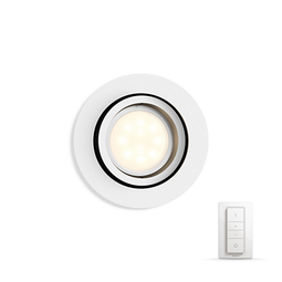 Philips Hue Milliskin - Inbouwspot - White Ambiance incl DIM switch - Wit