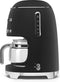Smeg DCF02BLMEU - Filterkoffiemachine - 10 kopjes - Mat zwart