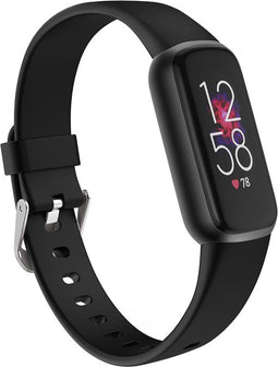 iMoshion Bandje Geschikt voor Fitbit Luxe - iMoshion Siliconen bandje - Zwart