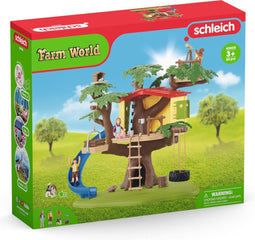Schleich FARM WORLD - Avontuurlijke boomhut - Speelfigurenset
