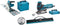 Makita SP6000J + 4351FCTJ - Combopack Invalcirkelzaag en Decoupeerzaag - 1300W en 720W