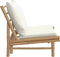 vidaXL - Tuinstoelen - 2 - st - met - crèmewitte - kussens - bamboe