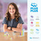Plus-Plus 3312 - Bouwset - 600 delige set - Pastel paars (600 stuks)