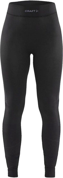 Craft Active Intensity - Thermobroek Dames - Aansluitend - Zwart-Donkergijs - Maat S