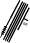 vidaXL - Grondboor - met - handvat - 120 - mm - en - verlengstukken - 9 - m