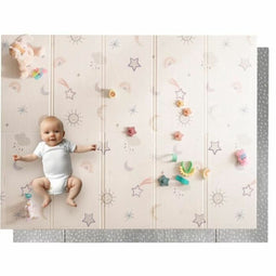 Nûby Speelkleed - 76 x 41 cm - Beige/Grijs