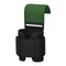 RDX W5 Gel Lifting Hook Straps Plus - Weight lifting hook straps - Shell Shock GEL™ - Grip Flex™ - Army Green