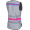 WOWOW Lucy Jacket Dames Full reflective Grijs/roze Maat S