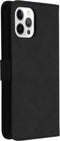 iMoshion Hoesje Geschikt voor iPhone 12 Pro Max Hoesje Met Pasjeshouder - iMoshion Uitneembare 2-in-1 Luxe Bookcase - Zwart