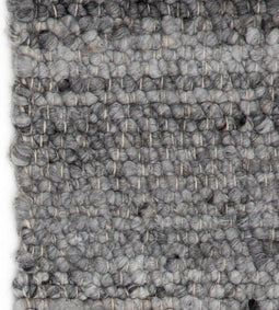 Tapijt 80 x 150 cm Synthetisch materiaal Grijs